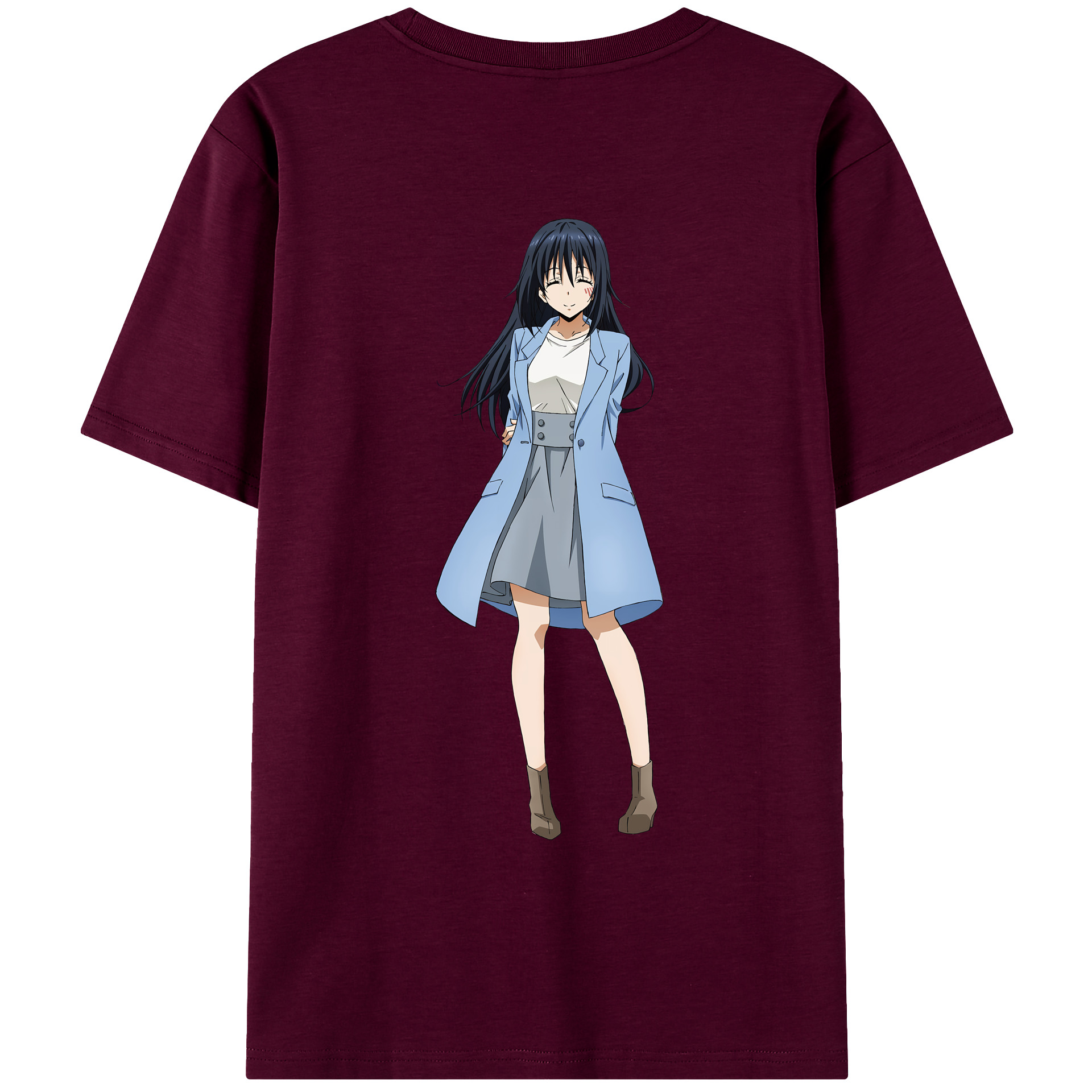 （画像用） 転スラ Regarding Reincarnated to Slime レディース半袖Tシャツ(バックプリント)